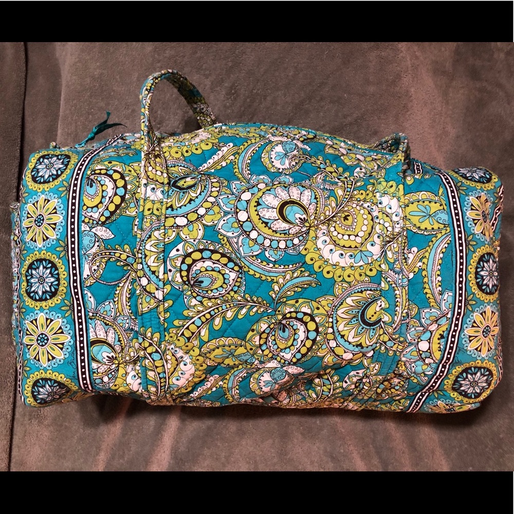 Vera Bradley Peacock Large Duffel